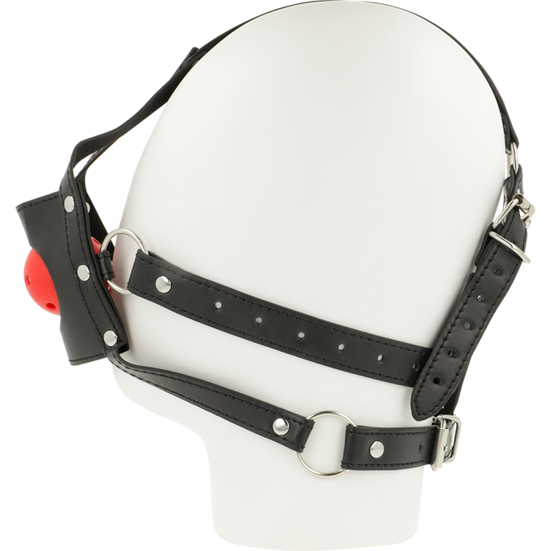 OHMAMA OPEN MOUTH HEAD HARNESS - NOCTURNA DESIRES