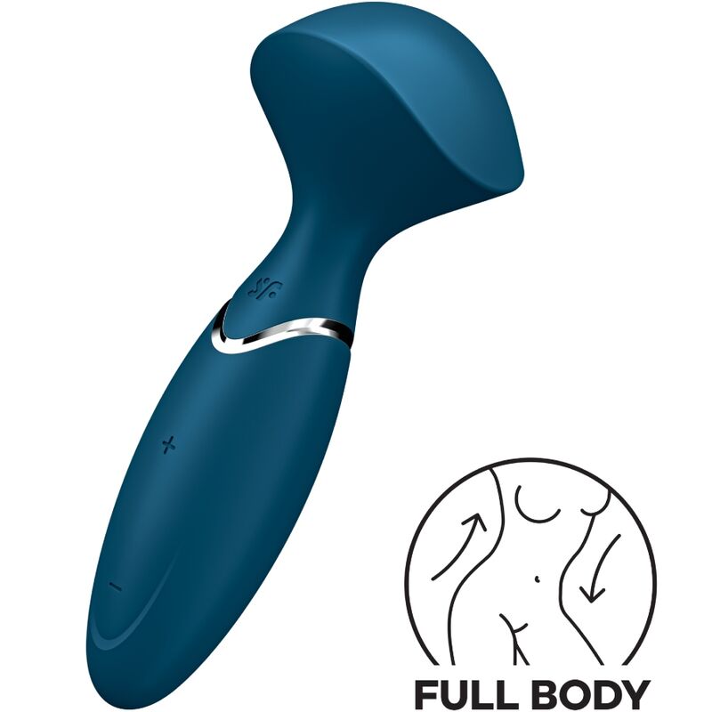 SATISFYER - MINI WOND-ER BLUE - NOCTURNA DESIRES