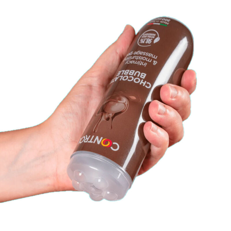 CONTROL - MASSAGE GEL 3 IN 1 CHOCOLATE BUBBLE 200 ML - NOCTURNA DESIRES
