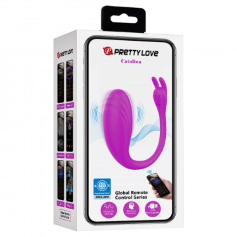 PRETTY LOVE - CATALINA MASSAGER FREE APP LILAC - NOCTURNA DESIRES
