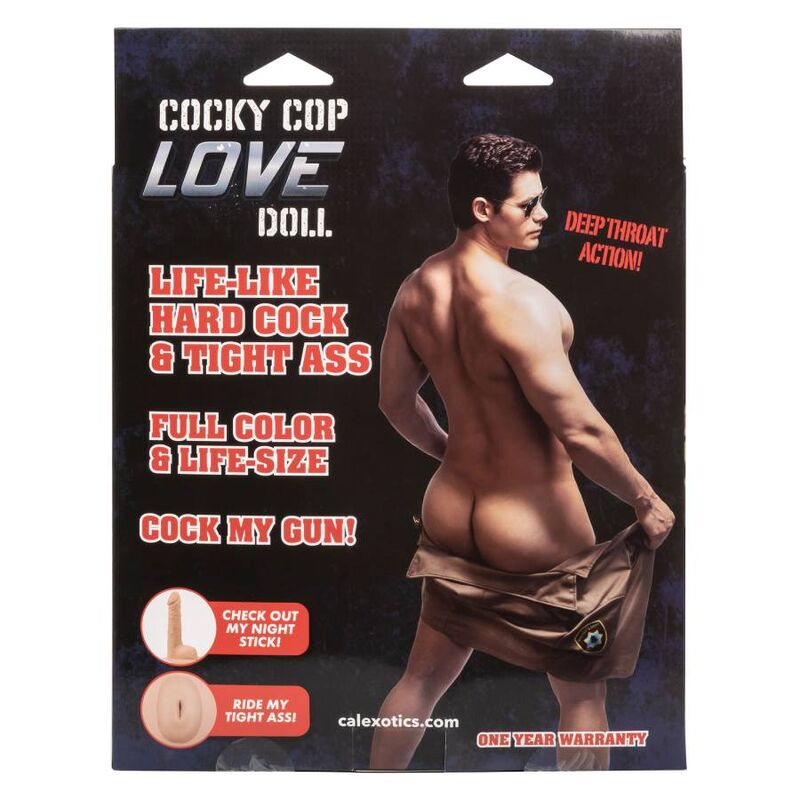 CALEXOTICS - COCKY COP LOVE DOLL - NOCTURNA DESIRES