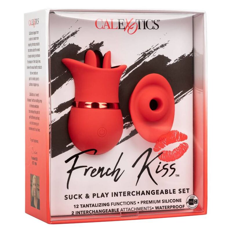 CALEXOTICS - FRENCH KISS SUCK & PLAY SET - NOCTURNA DESIRES