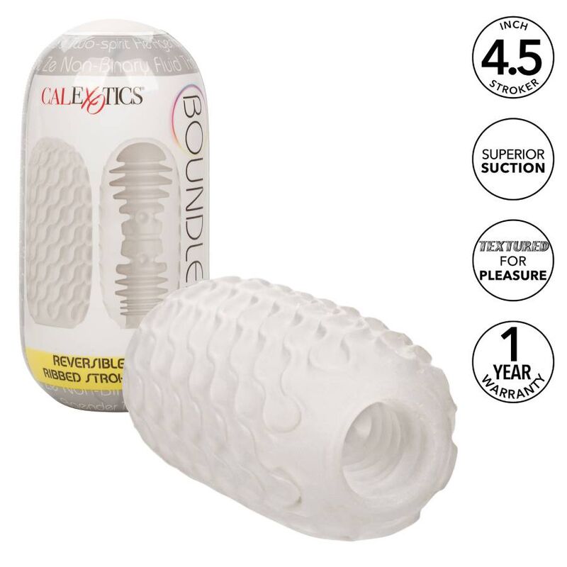 CALEXOTICS - REVERSIBLE RIBBED STROKER - NOCTURNA DESIRES