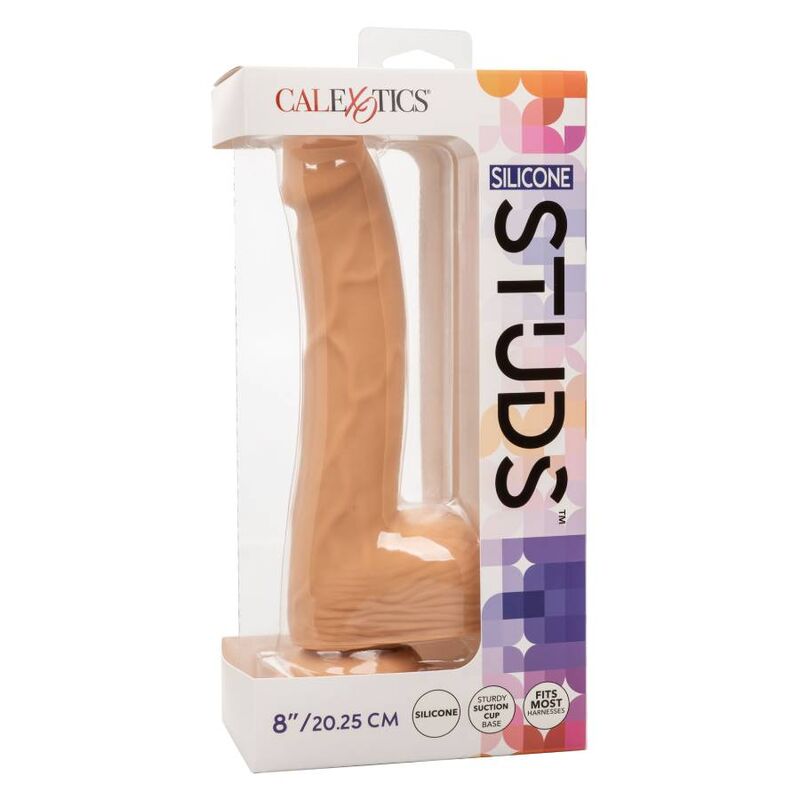 CALEXOTICS - SILICONE STUDS 20.32 CM SKIN - NOCTURNA DESIRES