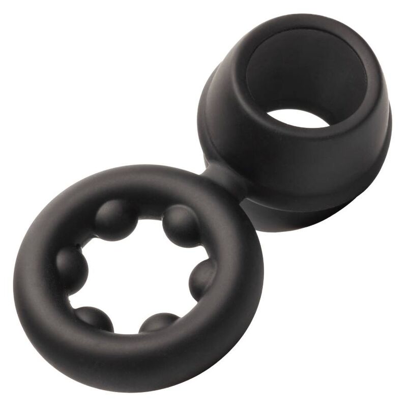 CALEXOTICS - ALPHA DUAL MAGNUM RING BLACK - NOCTURNA DESIRES