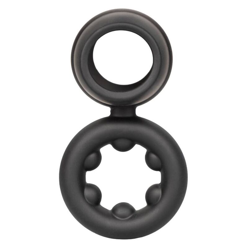 CALEXOTICS - ALPHA DUAL MAGNUM RING BLACK - NOCTURNA DESIRES