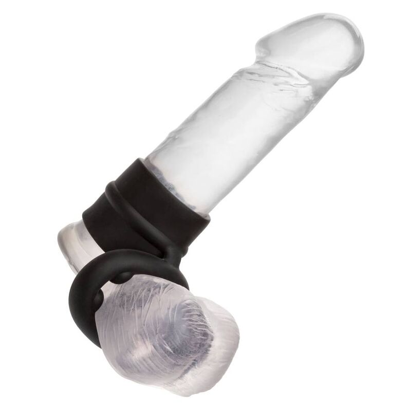 CALEXOTICS - ALPHA DUAL MAGNUM RING BLACK - NOCTURNA DESIRES