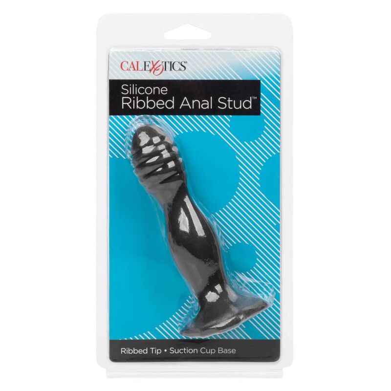 CALEXOTICS - RIBBED ANAL STUD - NOCTURNA DESIRES