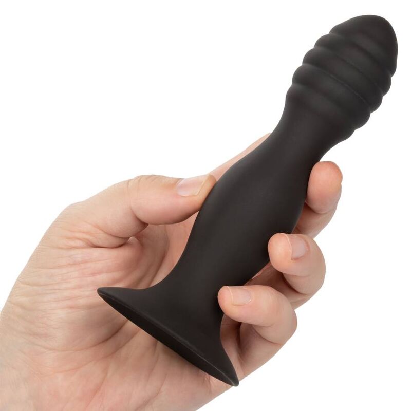 CALEXOTICS - RIBBED ANAL STUD - NOCTURNA DESIRES