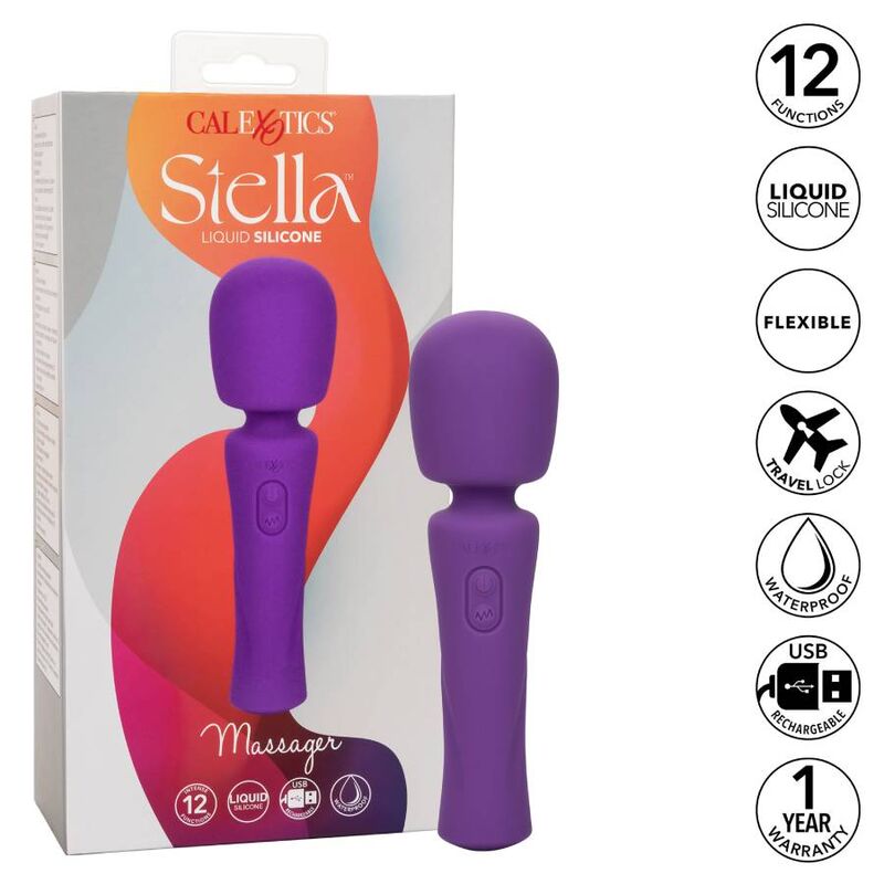 CALEXOTICS - STELLA MASSAGER VIOLET - NOCTURNA DESIRES