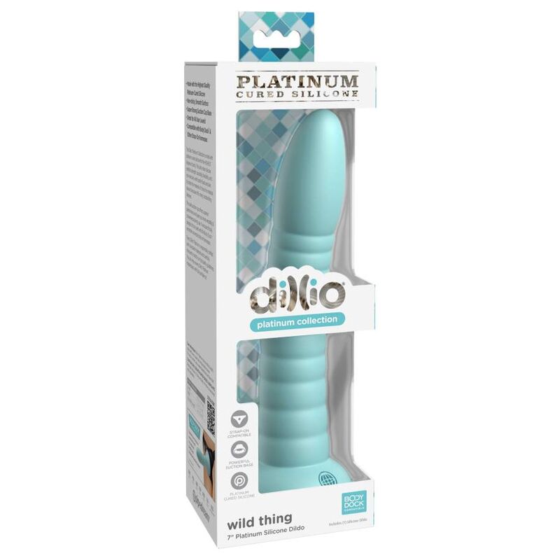 DILLIO - WILD THING 17,78 CM GREEN - NOCTURNA DESIRES