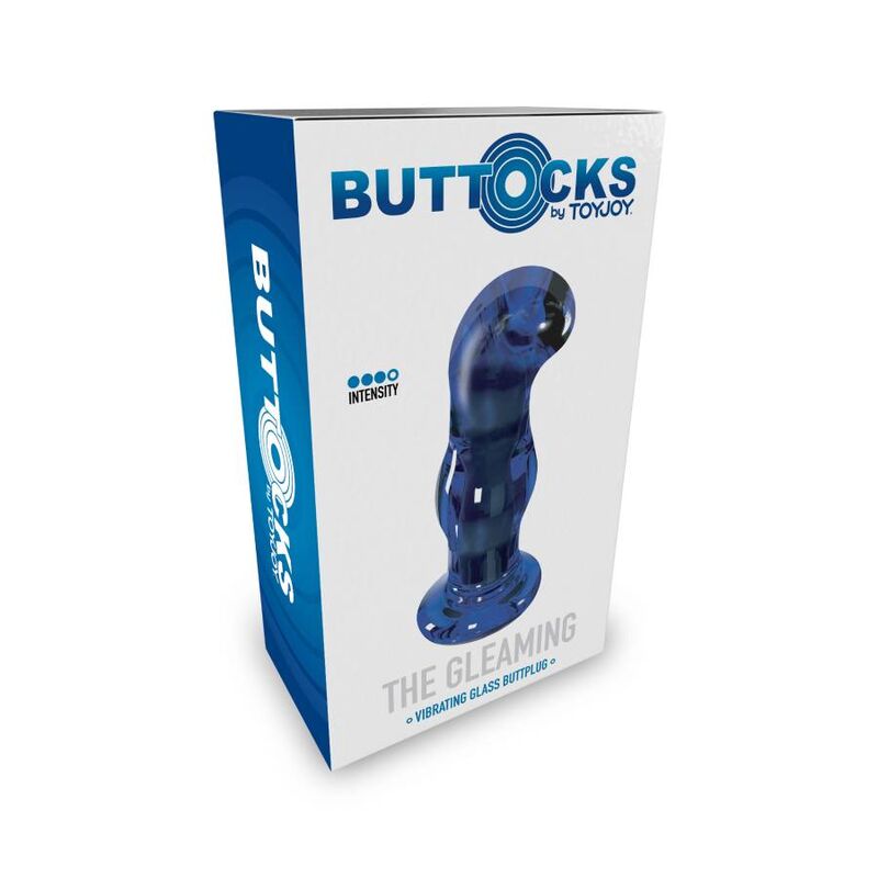 TOYJOY - THE GLEAMING VIBRATING GLAS BUTTPLUG - NOCTURNA DESIRES