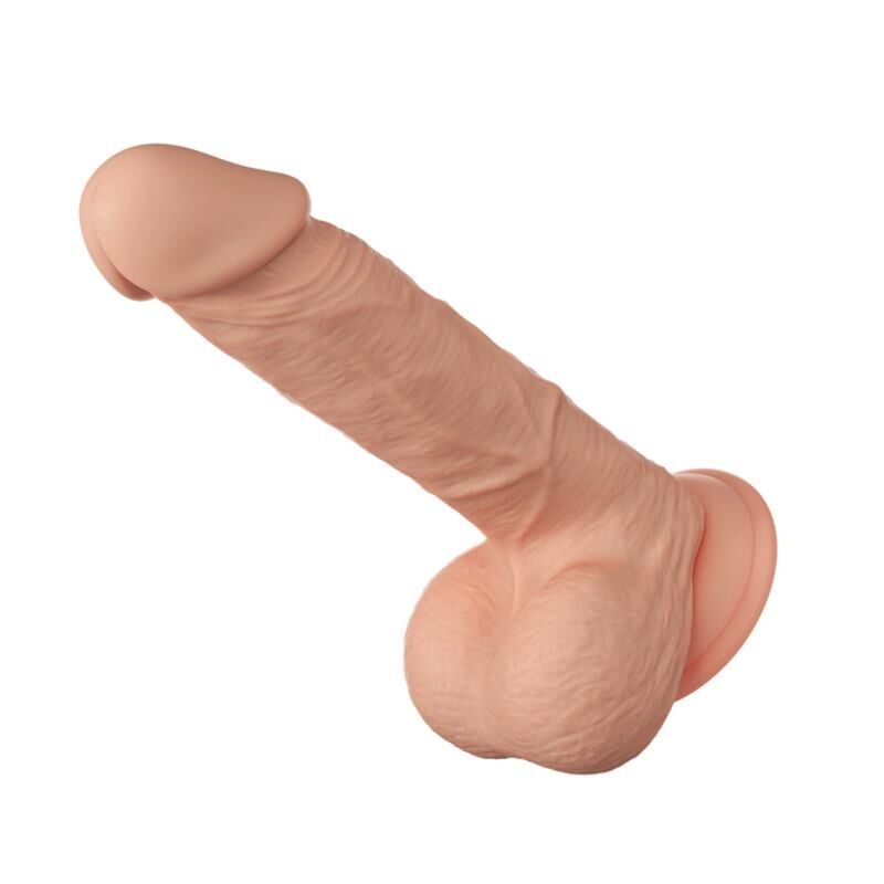 BAILE - BEAUTIFUL ENCOUNTER BAHAMUT FLEXIBLE REALISTIC DILDO 21.8 CM NATURAL - NOCTURNA DESIRES