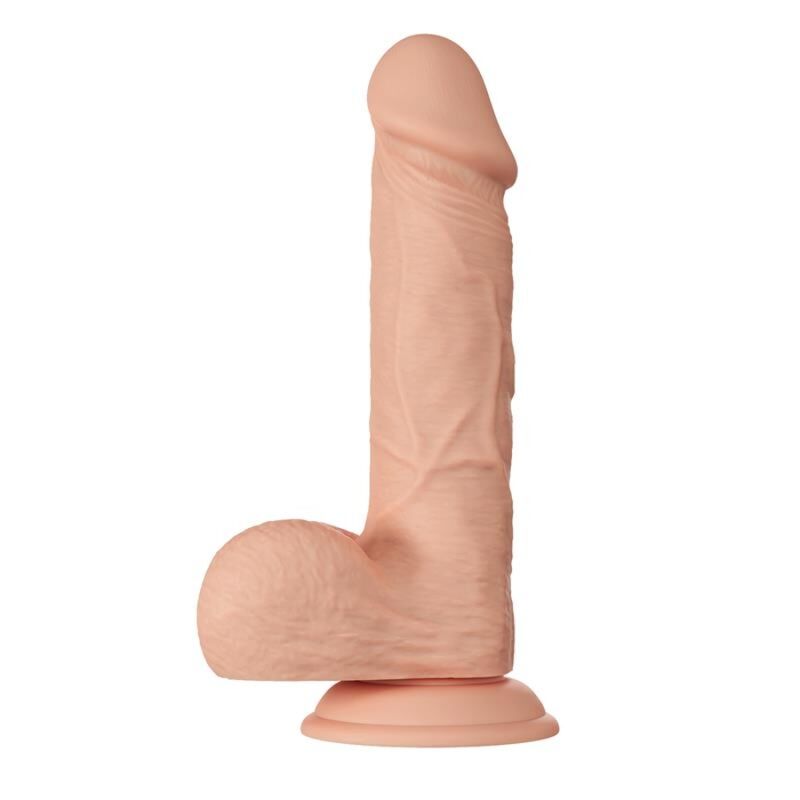 BAILE - BEAUTIFUL ENCOUNTER BAHAMUT FLEXIBLE REALISTIC DILDO 21.8 CM NATURAL - NOCTURNA DESIRES