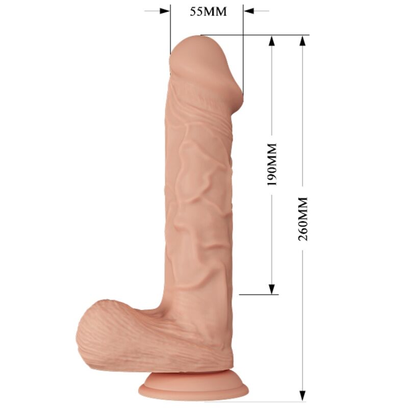 BAILE - BEAUTIFUL ENCOUNTER BERQRISI VIBRATION 26 CM NATURAL - NOCTURNA DESIRES