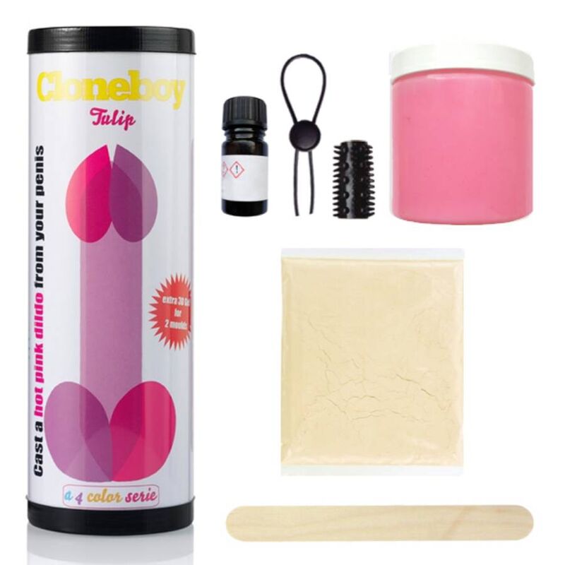 CLONEBOY - DILDO TULIP INTENSE PINK CLONEBOY  NOCTURNA DESIRES