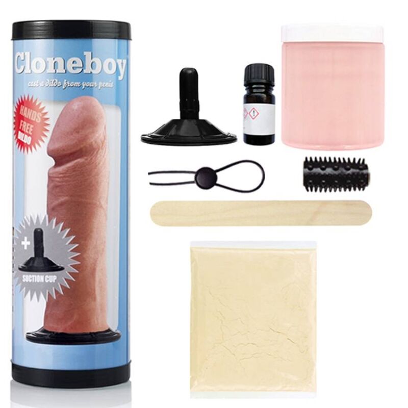CLONEBOY - DILDO & SUCTION CAP PINK CLONEBOY  NOCTURNA DESIRES