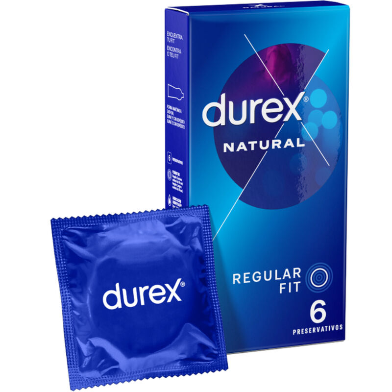 DUREX - NATURAL CLASSIC 6 UNITS DUREX CONDOMS  NOCTURNA DESIRES