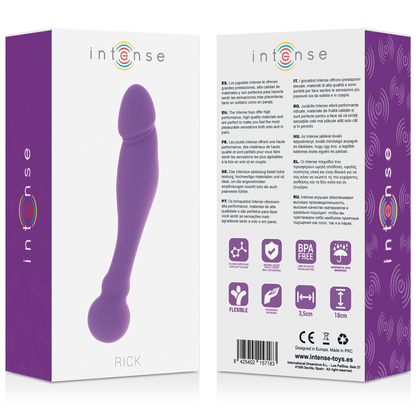 INTENSE - SILICONE RICK DUAL LILAC - NOCTURNA DESIRES