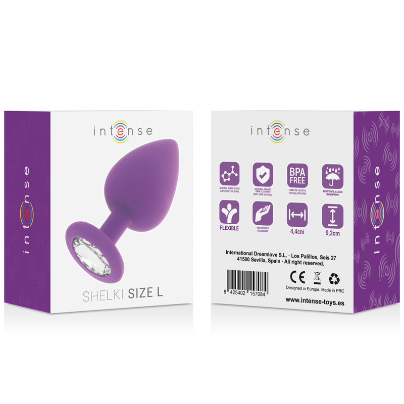 INTENSE - SHELKI L PLUG ANAL LILAC - NOCTURNA DESIRES