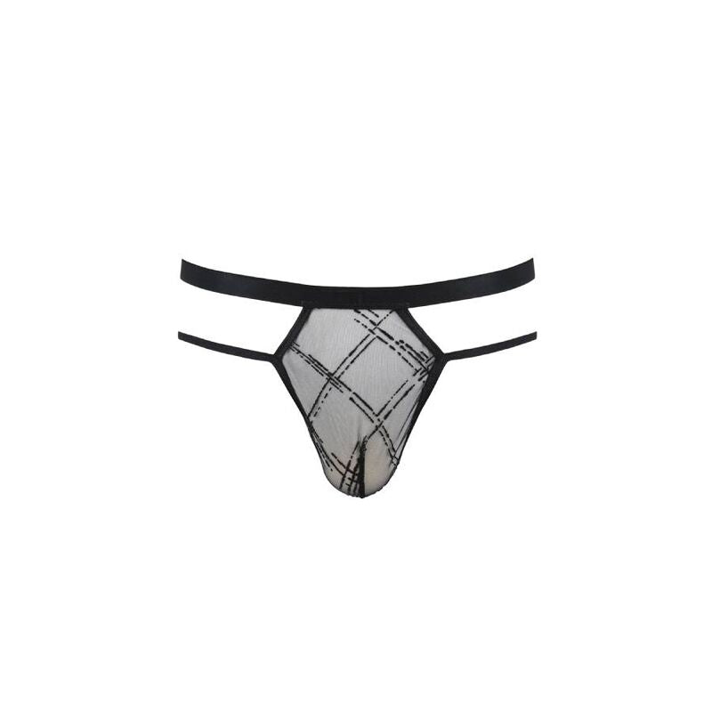 PASSION - 029 COLLIN THONG BLACK S/M - NOCTURNA DESIRES