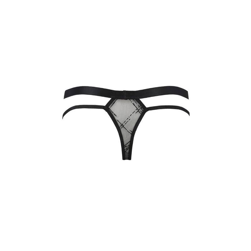 PASSION - 029 COLLIN THONG BLACK L/XL - NOCTURNA DESIRES