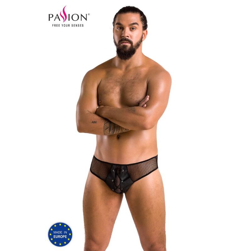 PASSION - 035 SLIP RICHARD BLACK S/M - NOCTURNA DESIRES