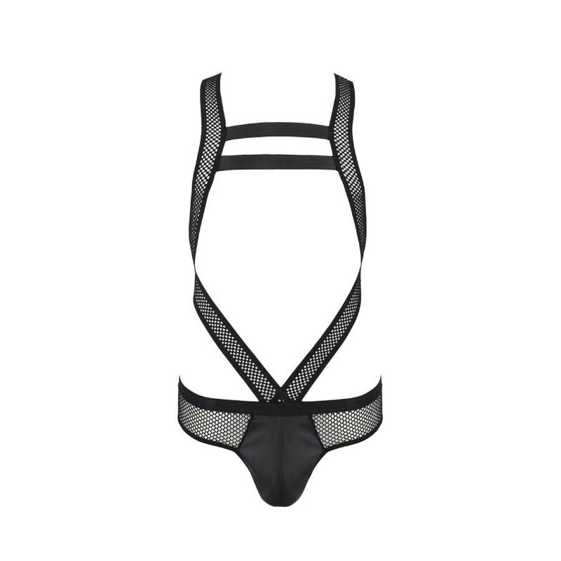PASSION - 045 BODY VICTOR BLACK L/XL - NOCTURNA DESIRES