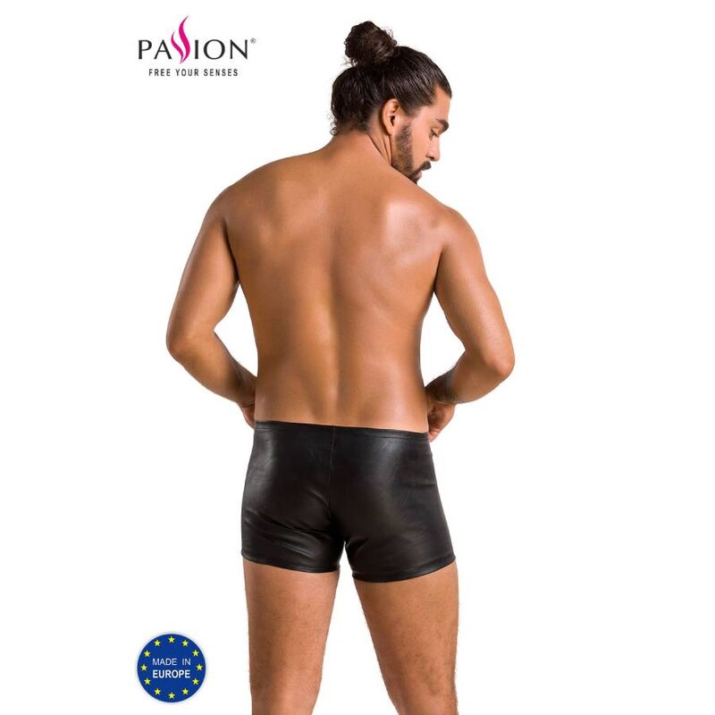 PASSION - 049 SHORT MATT BLACK L/XL - NOCTURNA DESIRES