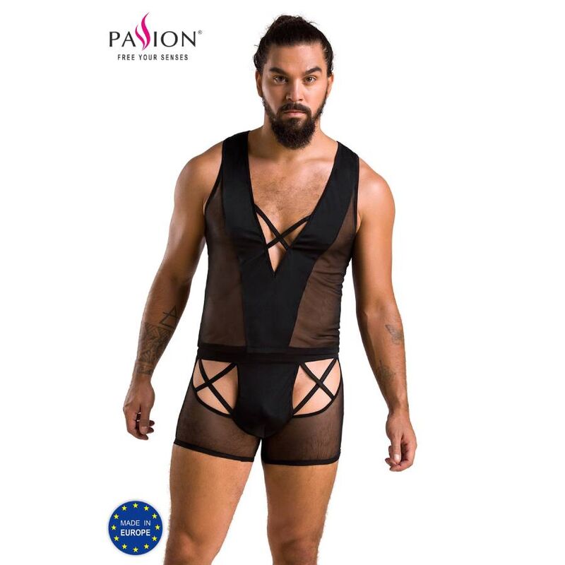 PASSION - 054 SET OSCAR BLACK S/M - NOCTURNA DESIRES