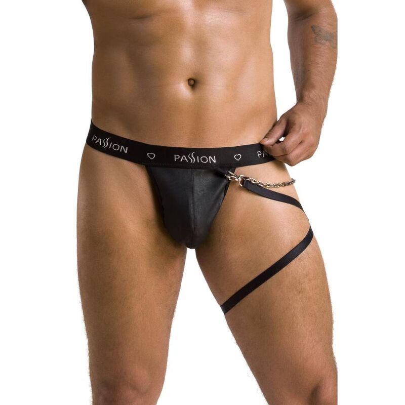 PASSION - 058 BILL THONG BLACK S/M - NOCTURNA DESIRES