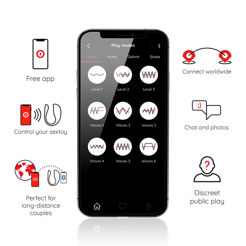 ONINDER - NAIROBI VIBRATING EGG PINK - FREE APP - NOCTURNA DESIRES