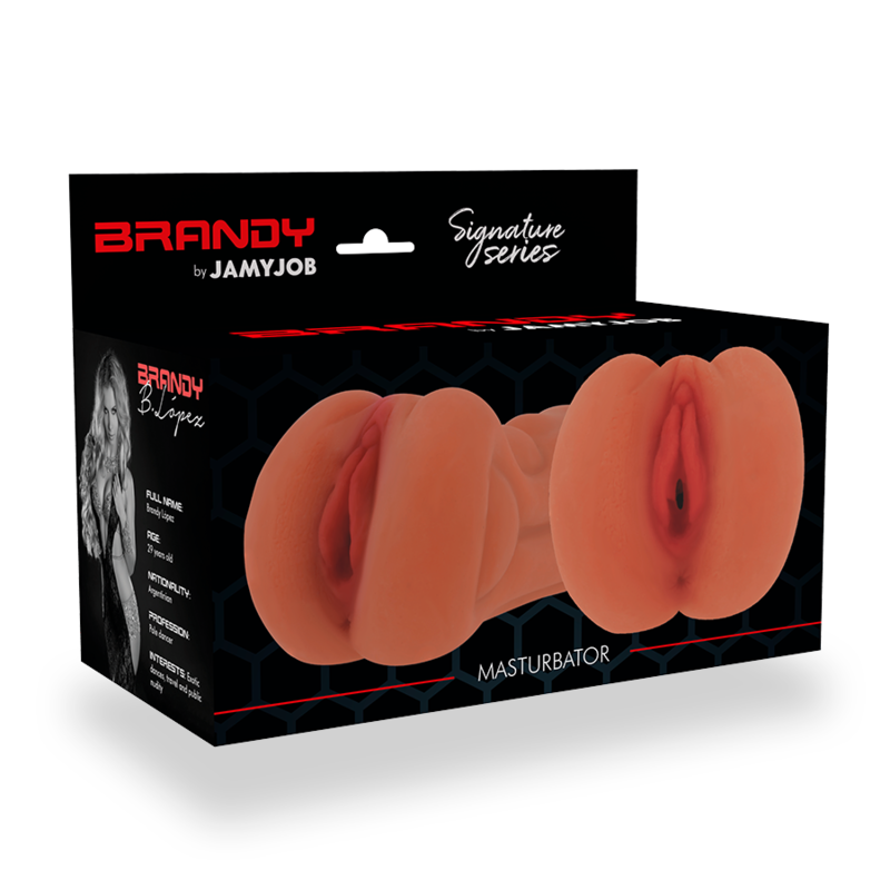 JAMYJOB SIGNATURE - BRANDY VAGINA MASTURBATOR - NOCTURNA DESIRES