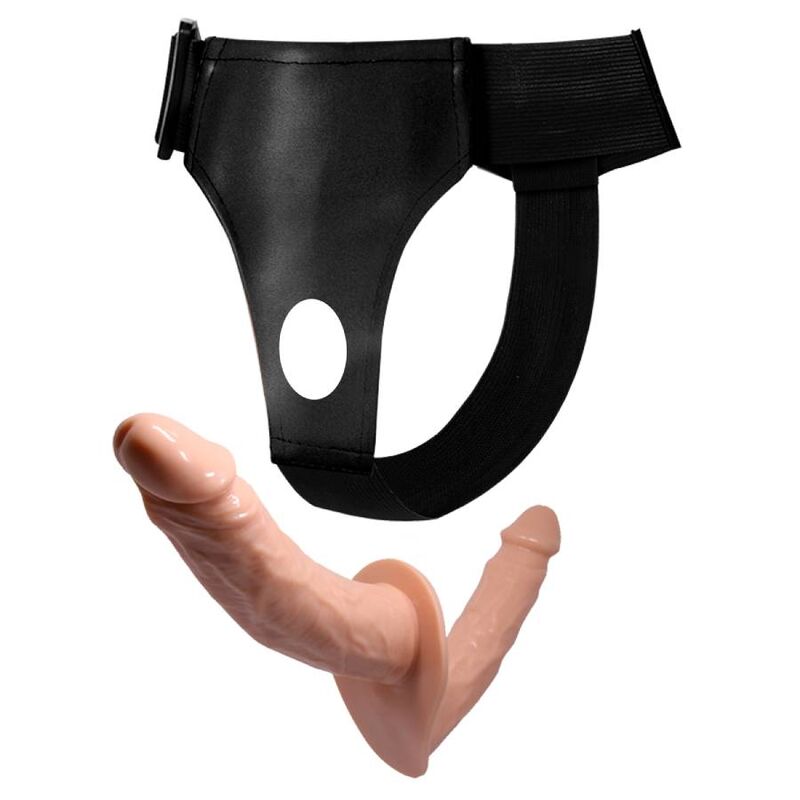 BAILE - ULTRA PASSIONATE DOUBLE DILDOS WITH HARNESS - NOCTURNA DESIRES