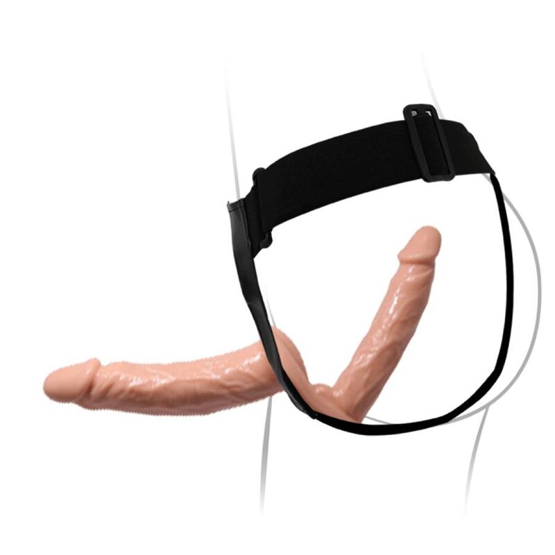BAILE - ULTRA PASSIONATE DOUBLE DILDOS WITH HARNESS - NOCTURNA DESIRES