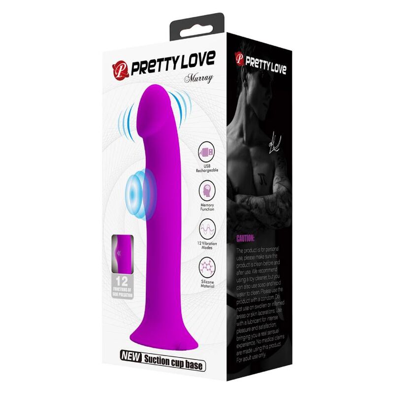 PRETTY LOVE - MURRAY VIBRATOR AND G-POINT STIMULATOR PURPLE - NOCTURNA DESIRES
