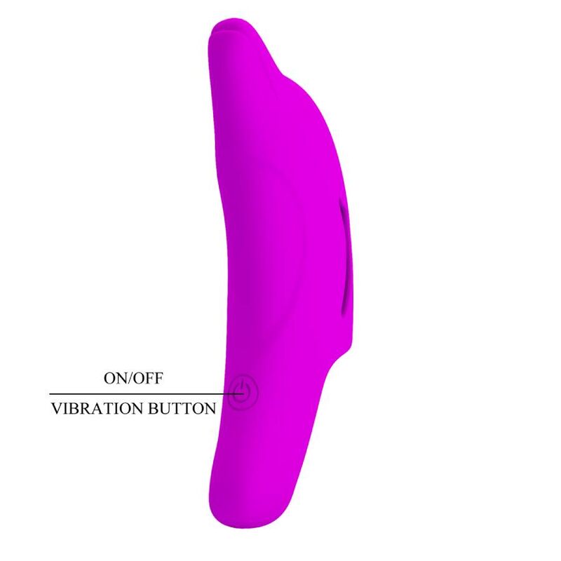PRETTY LOVE - DELPHINI POWERFUL PURPLE FINGER STIMULATOR - NOCTURNA DESIRES