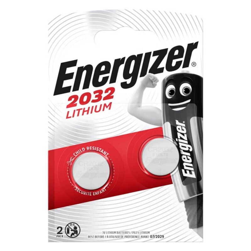 ENERGIZER - BATTERY LITHIUM BUTTON CR2032 3V 2 UNIT - NOCTURNA DESIRES