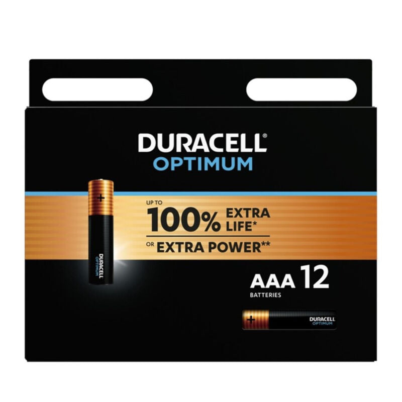 DURACELL - OPTIMUM 200 ALKALINE BATTERY AAA LR03 12 UNIT - NOCTURNA DESIRES