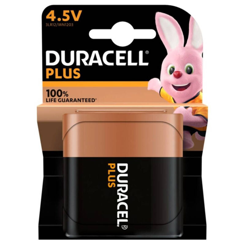 DURACELL - PLUS POWER 100 ALKALINE BATTERY 4.5V 3LR12 BLISTER*1 - NOCTURNA DESIRES