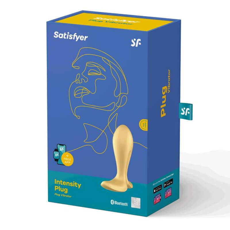 SATISFYER - INTENSITY PLUG GOLD - NOCTURNA DESIRES