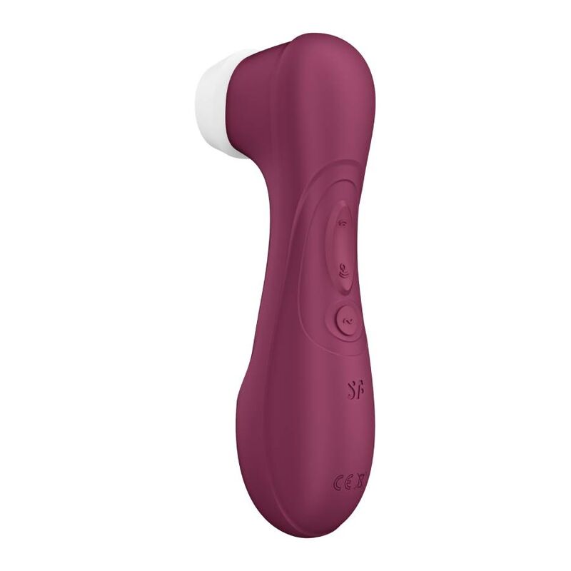 SATISFYER - PRO 2 GENERACIÓN 3 WINE RED BLUETOOTH & APP - NOCTURNA DESIRES