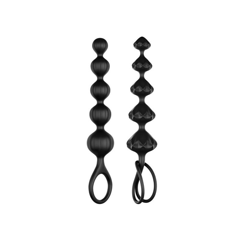SATISFYER - LOVE BEADS BLACK - NOCTURNA DESIRES