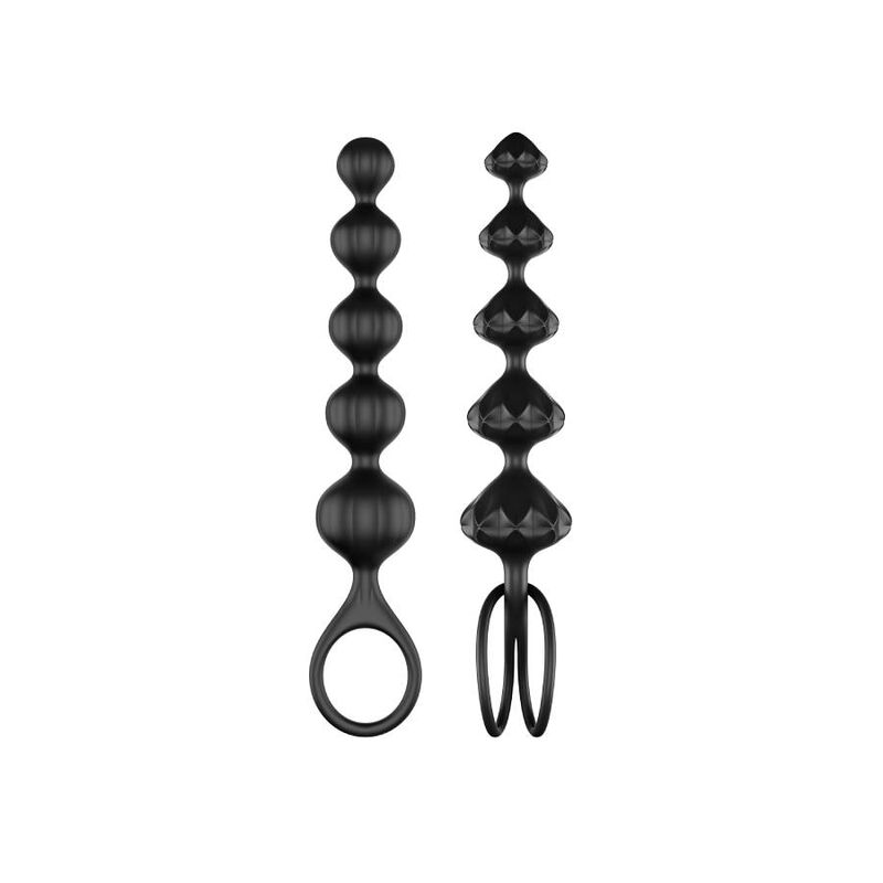 SATISFYER - LOVE BEADS BLACK - NOCTURNA DESIRES