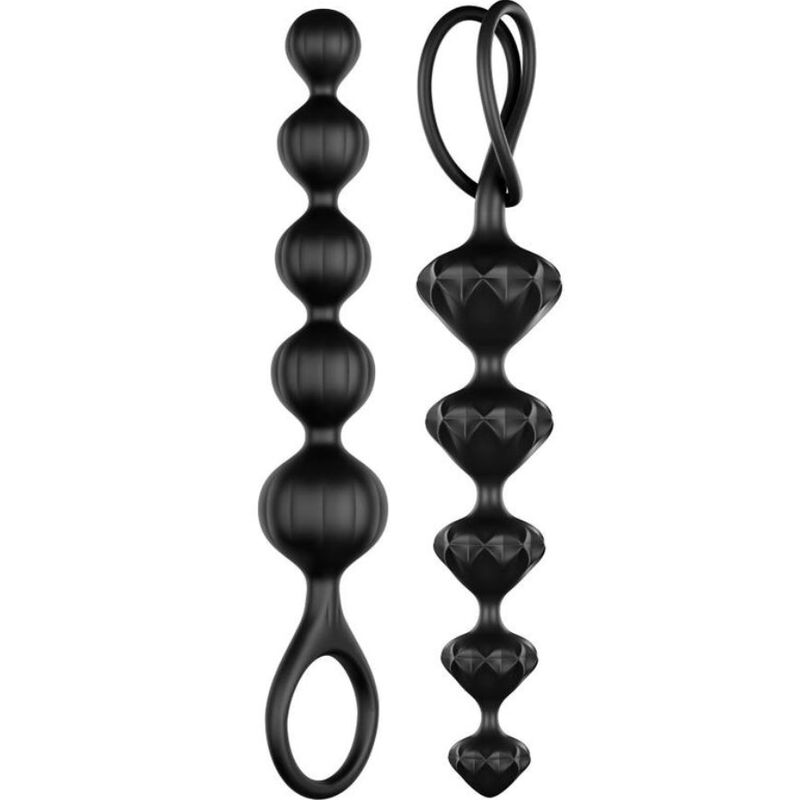 SATISFYER - LOVE BEADS BLACK - NOCTURNA DESIRES