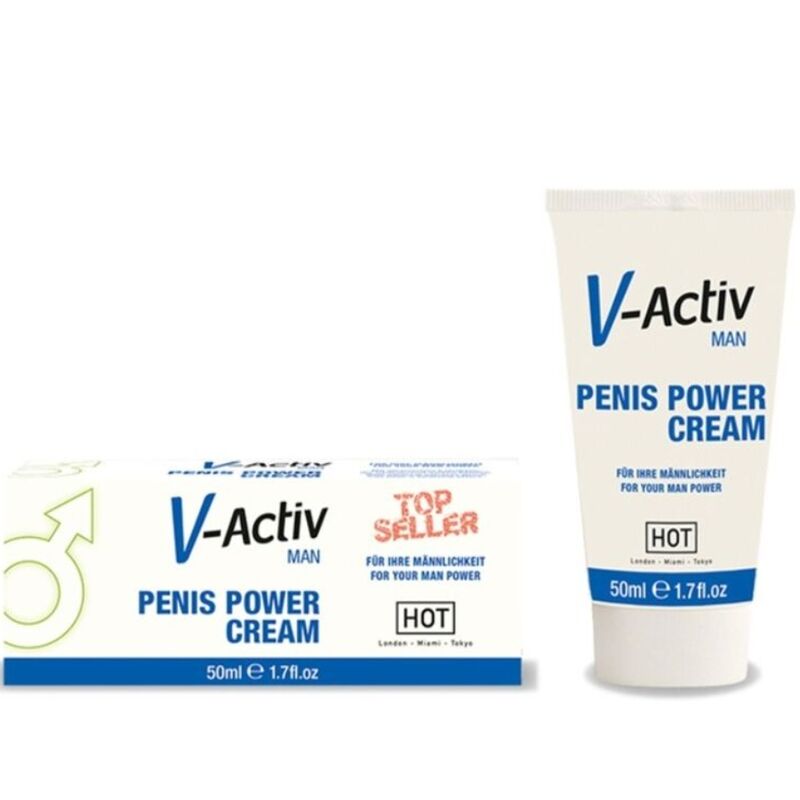 HOT - V-ACTIV PENIS POWER MAN 50ML - NOCTURNA DESIRES