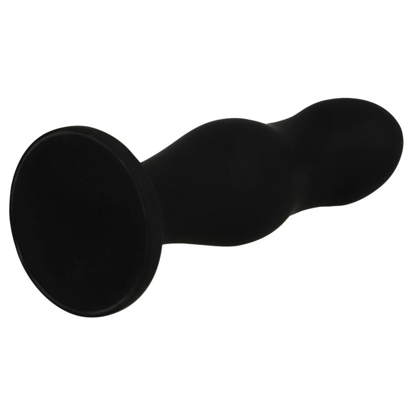 BLACK&SILVER - SEAN PLUG ANAL PREMIUM SILICONE BLACK - NOCTURNA DESIRES