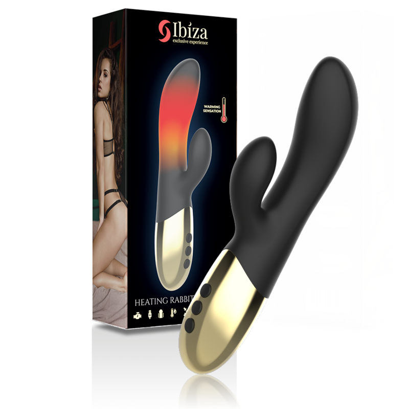 IBIZA - HEATING RABBIT VIBRATOR - NOCTURNA DESIRES