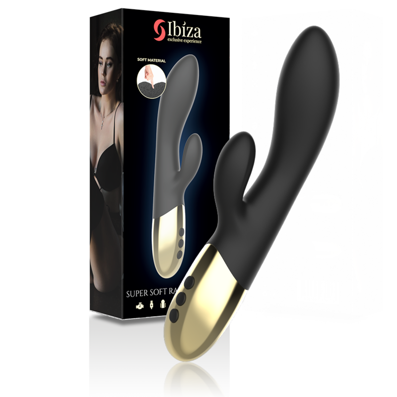 IBIZA - SUPER SOFT RABBIT VIBRATOR - NOCTURNA DESIRES