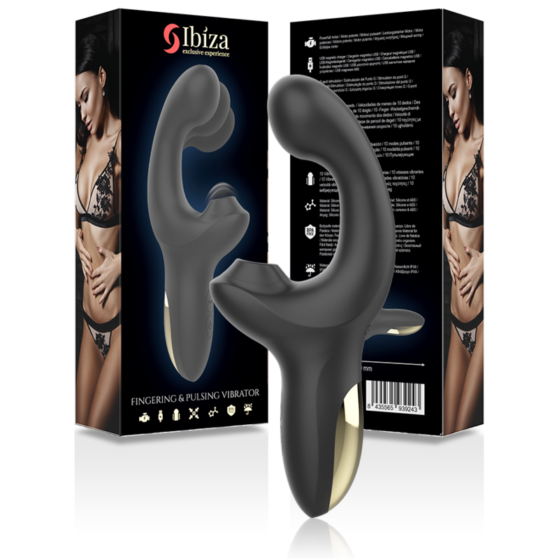 IBIZA - WAVE SUCTION VIBRATOR - NOCTURNA DESIRES